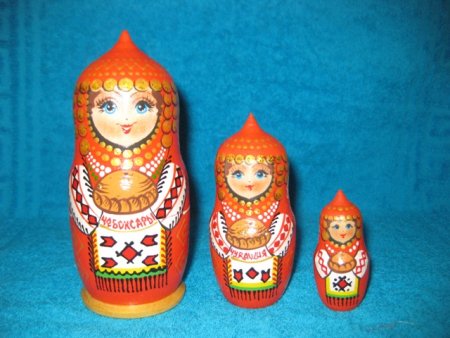 Национальная Чувашская Матрешка
