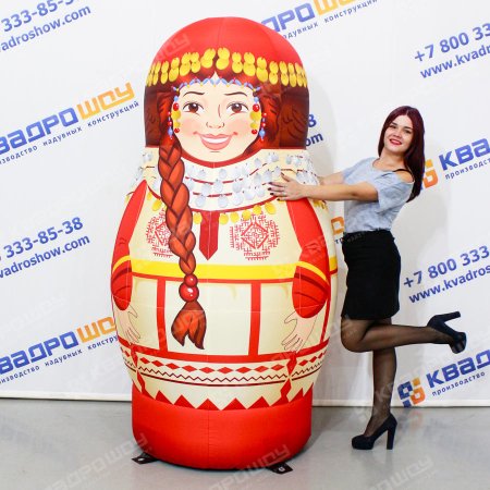 Вятская Кировская Матрешка раскраска
