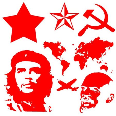 Коммунистические трафареты