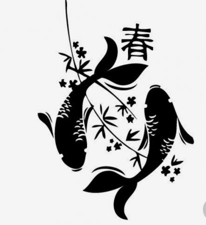 Силуэты в японском стиле