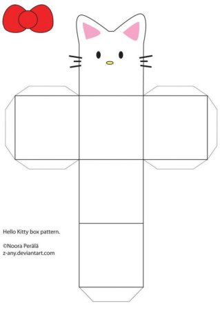 Шаблон коробки