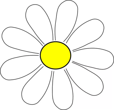 Ромашки для вырезания