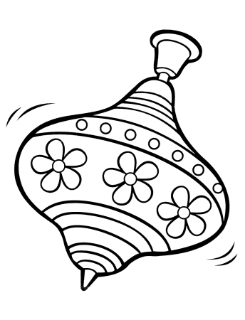 Раскраска. Игрушки