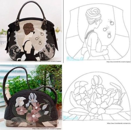 Трафарет на сумку своими руками