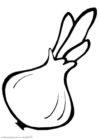 Овощи контур