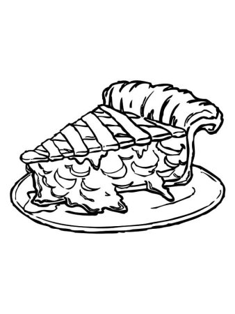 Рисунок пирога