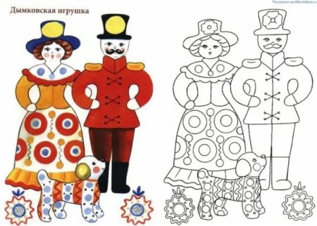 Дымковская игрушка