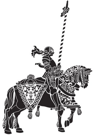 Рыцарь рисунок