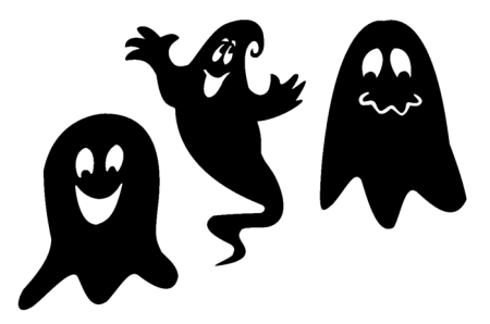 Силуэты на Хэллоуин