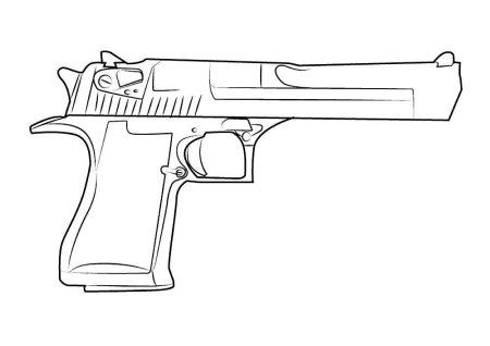 Наклейка Desert Eagle Standoff 2
