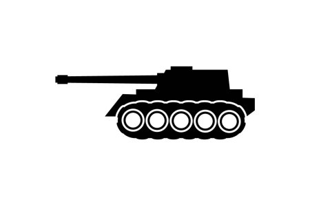 Силуэт танка