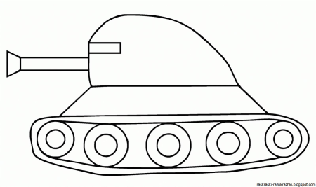 Картинки трафареты танка (49 фото)