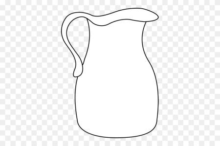 Кувшин раскраска