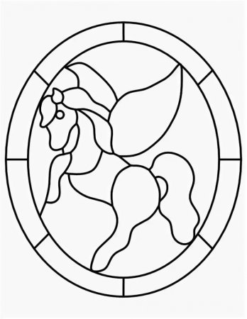 Витраж макет