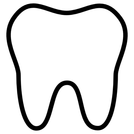 Зуб силуэт