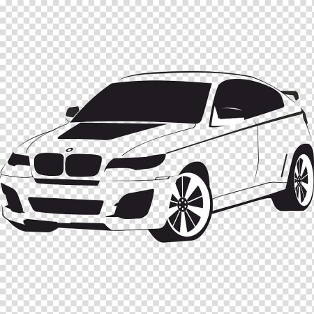 BMW x5 вектор