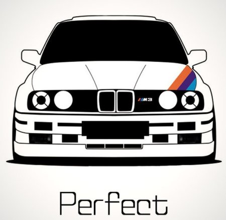 BMW e39 silhouette