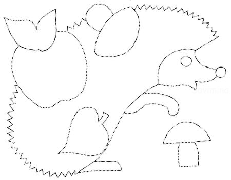 Рисунки для аппликации