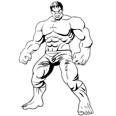 Hulk raskraska