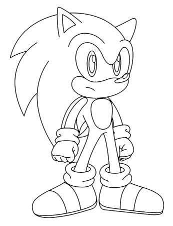 Sonic Mania раскраска