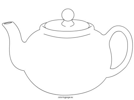 Трафарет "чайник"