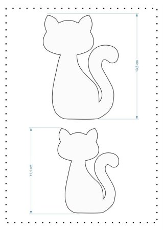 Аппликация "котик"