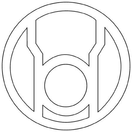 Знак Супермена чб
