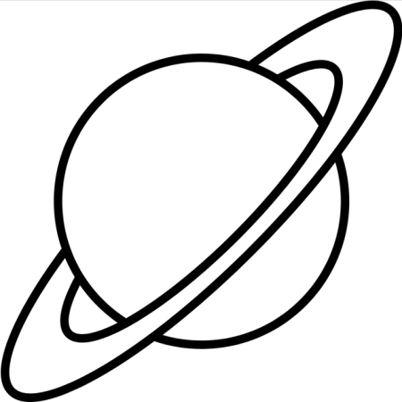 Планета контур