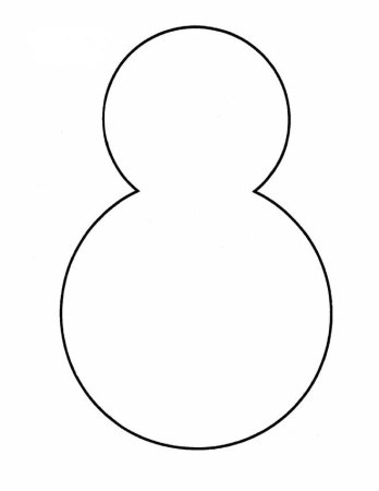Неваляшка для детей 3-4 лет для раскрашивания