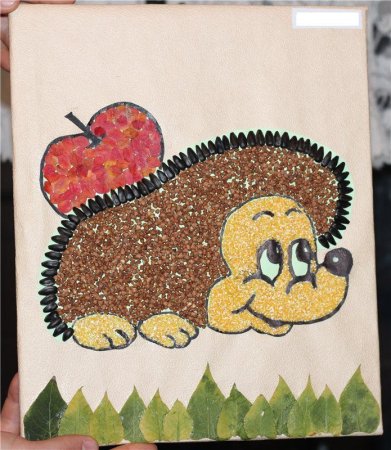Животные из крупы