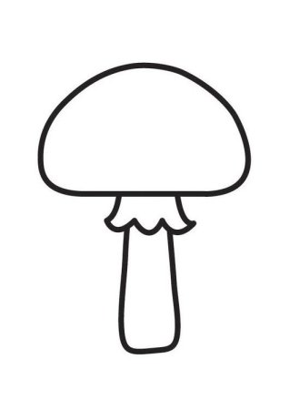 Сказочные грибы раскраска для детей