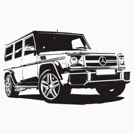 Mercedes Benz AMG g63 карандаш