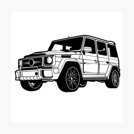 Чертеж Mercedes g63 AMG