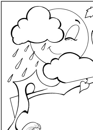 Рисунок на тему осень трафарет