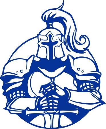 Spartan Helmet Shield vector