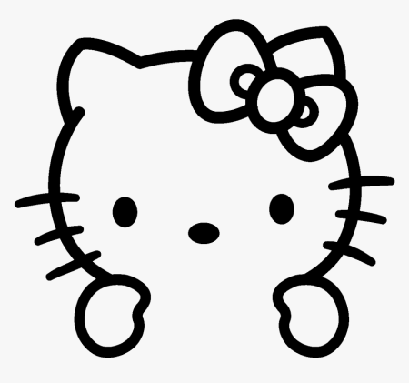 Хеллоу Китти Black White