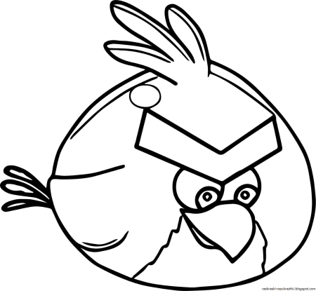 Angry Birds раскраска