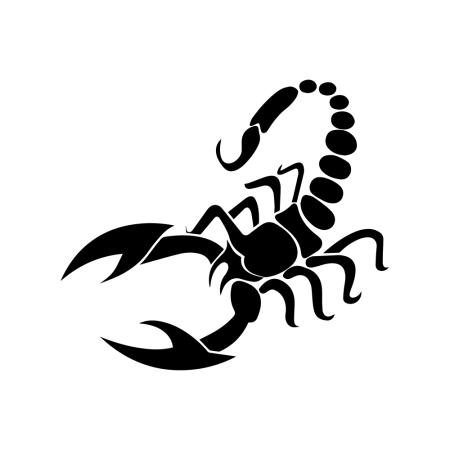 Скорпион силуэт