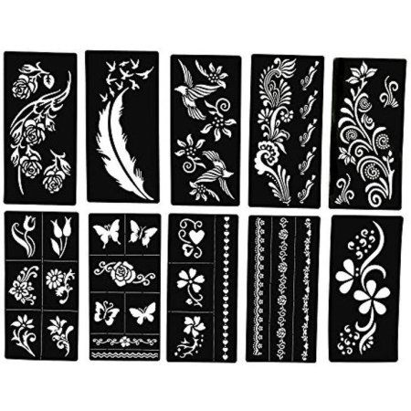 Трафареты для рисования хной