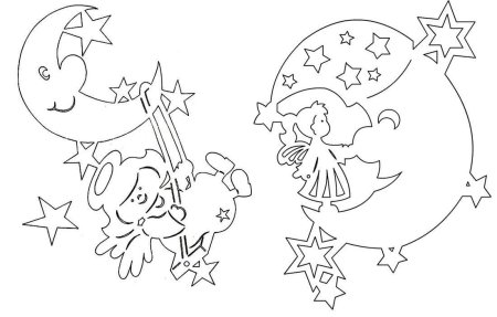 Трафарет "окна"