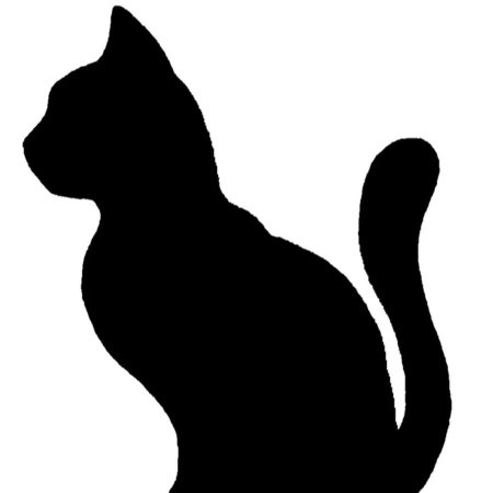 Силуэт кота