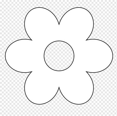 Шаблоны цветов для вырезания