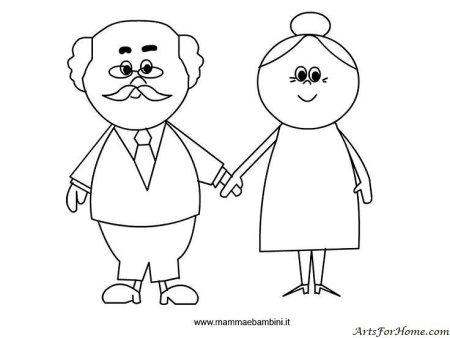 Grandpa раскраска