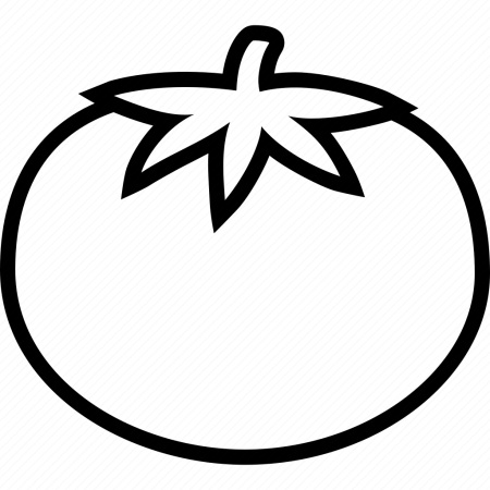 Помидор трафарет