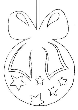 Трафареты на окна новогодние