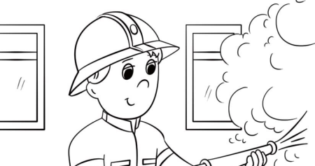 Раскраски по пожарной безопасности