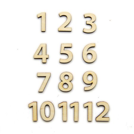 Цифры для циферблата