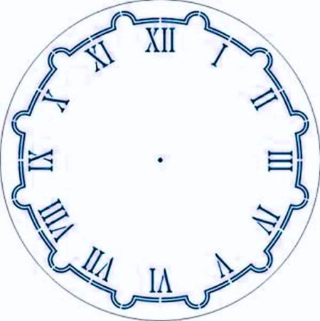 Цифры для циферблата