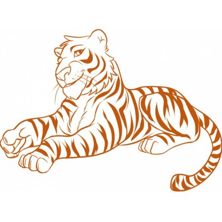 Рисунок тигра