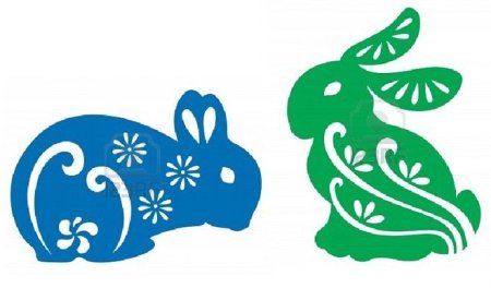 Трафареты на окна цветные